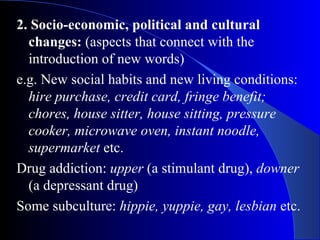 Stylistic Classification of English Vocabulary | PPT