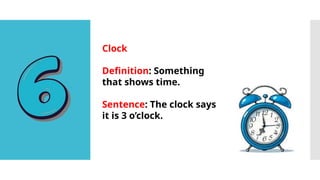Vocabulary Today, SD vocabulary words for Grade 1 | PPTX
