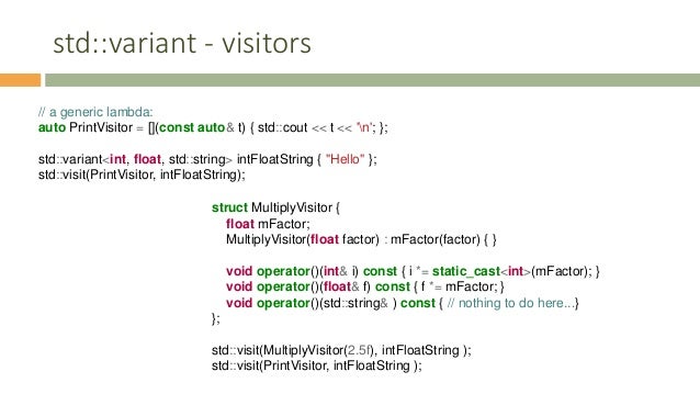 Vocabulary Types In C 17