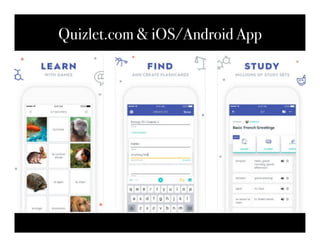 Quizlet.com & iOS/Android App
 