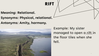 Essential Vocabulary Words with Meanings, Synonyms, and Examples | PDF