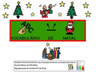 Vocabulário de Natal SPC (BOARDMAKER)
