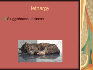 lethargy ,[object Object]