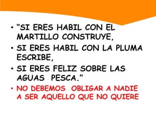 “No es la que esta de Moda”