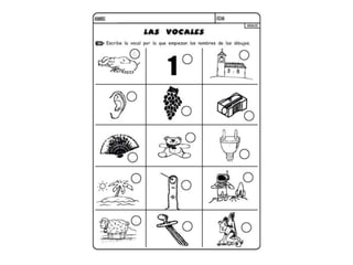 Vocales Ejercicios