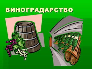 ВИНОГРАДАРСТВО

 