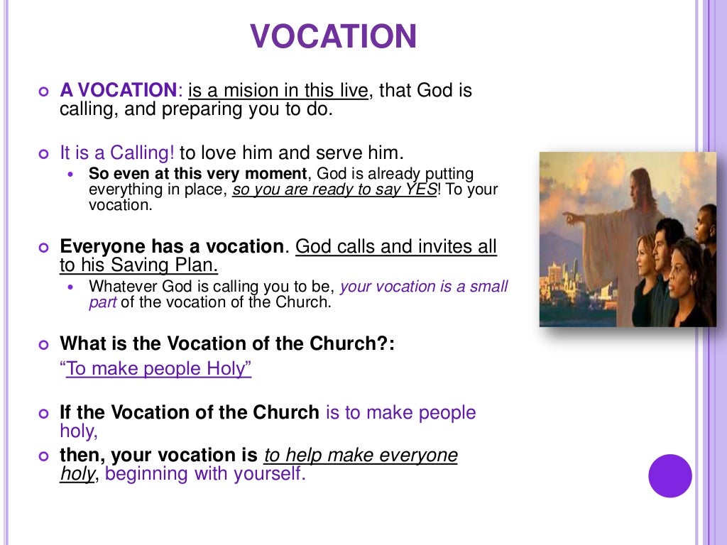 Vocation
