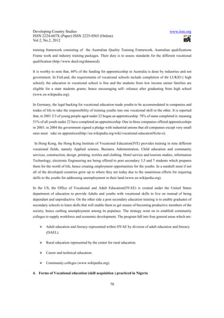 Vocational education and poverty reduction | PDF