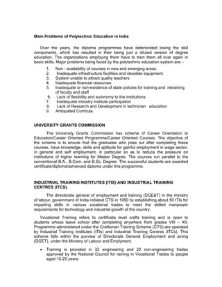 Vocational training in india | PDF