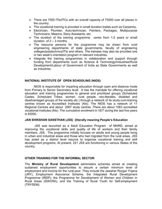 Vocational training in india | PDF