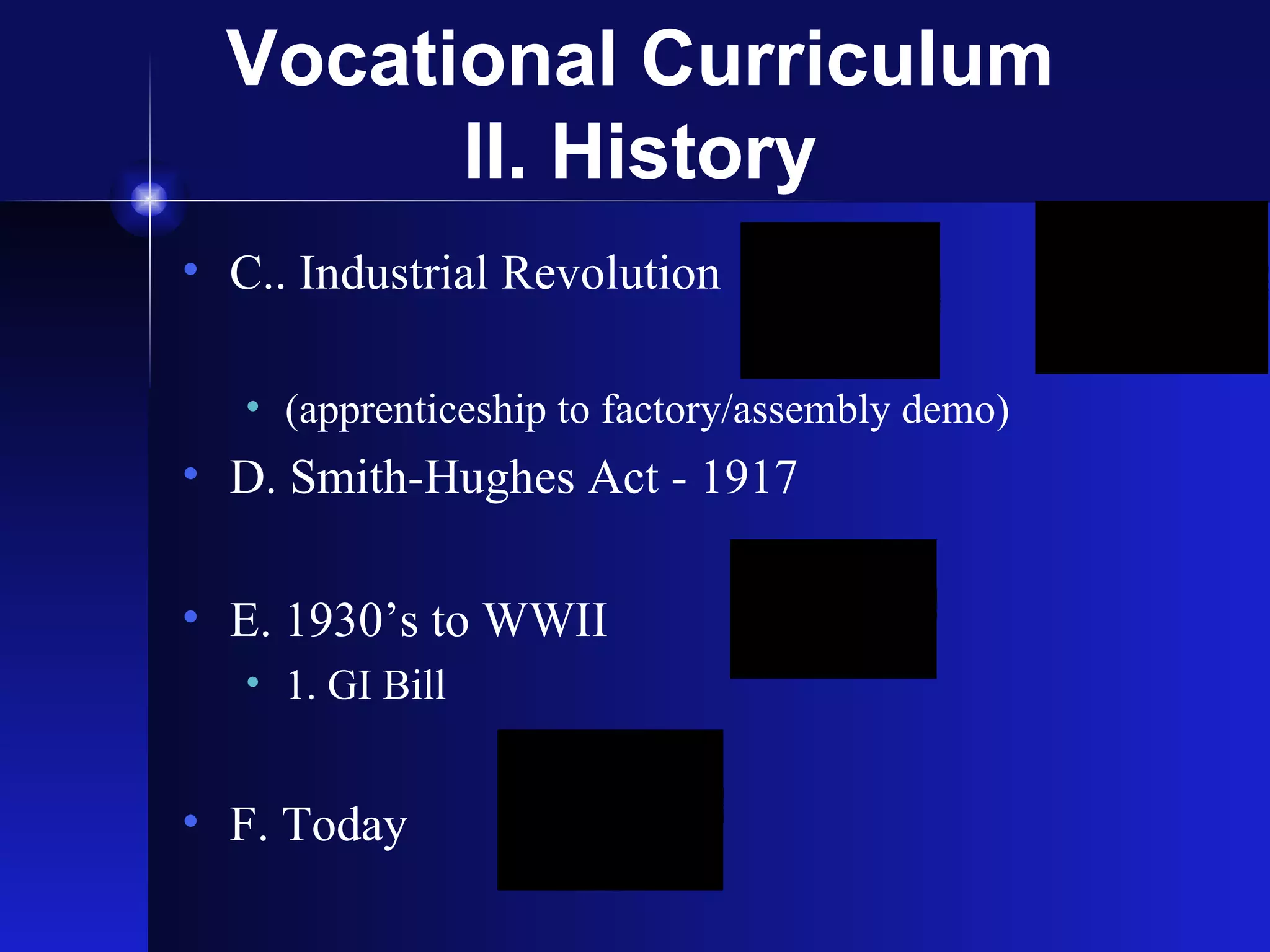 Vocational Curriculum Ppt