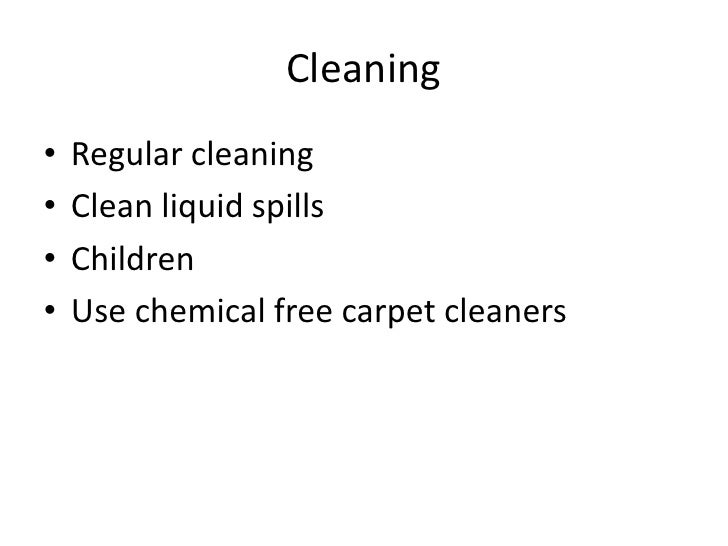 Vocs in carpet and carpet pads