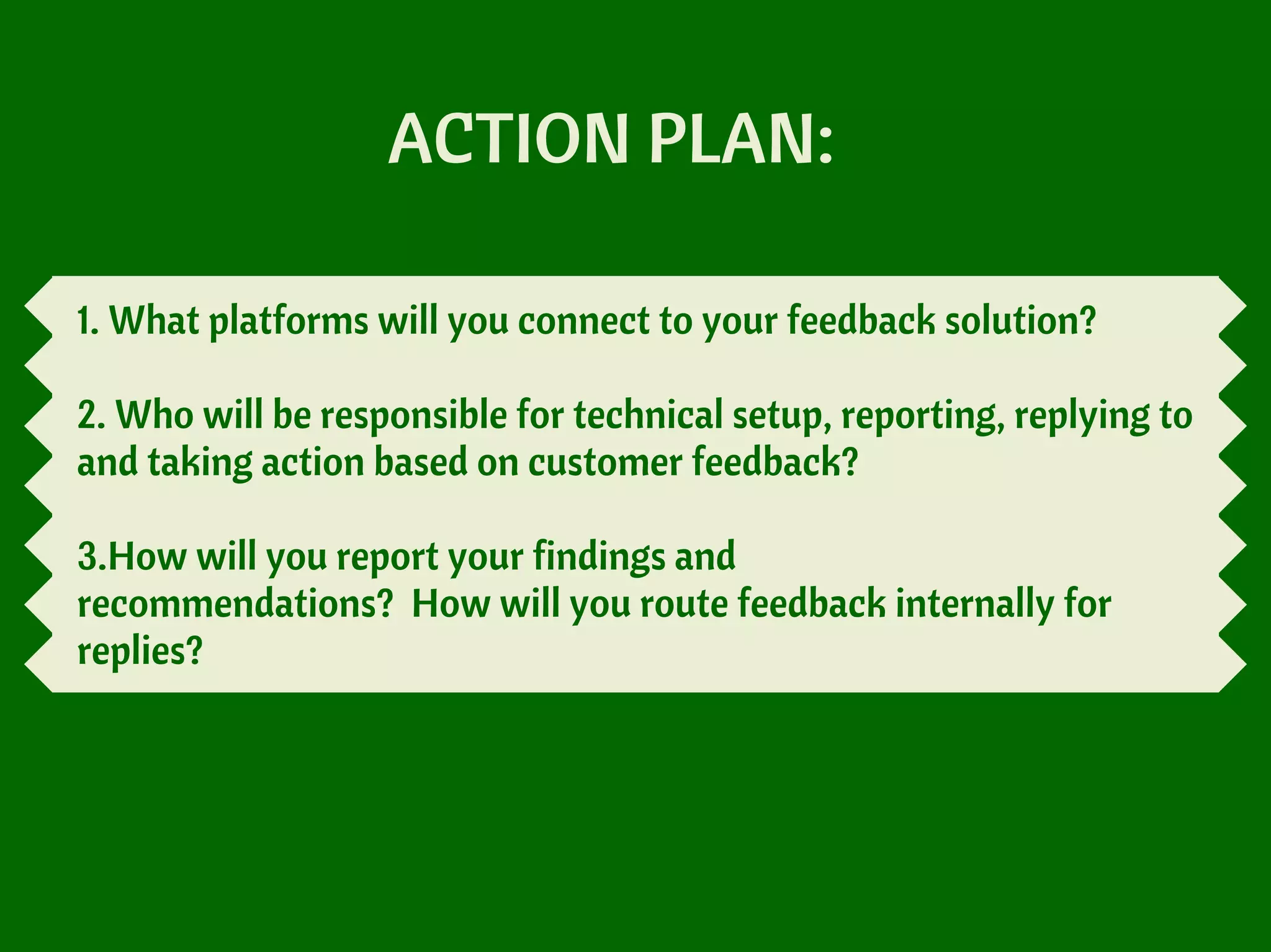 Each learning agenda item should be a brief, one sentence
description of your goals such as​, ​“learn why customers are not
checking out​.​”​​​
Your overall learning agenda should not contain more than
three items​, and should be in order of importance.
LEARNING AGENDA:
 