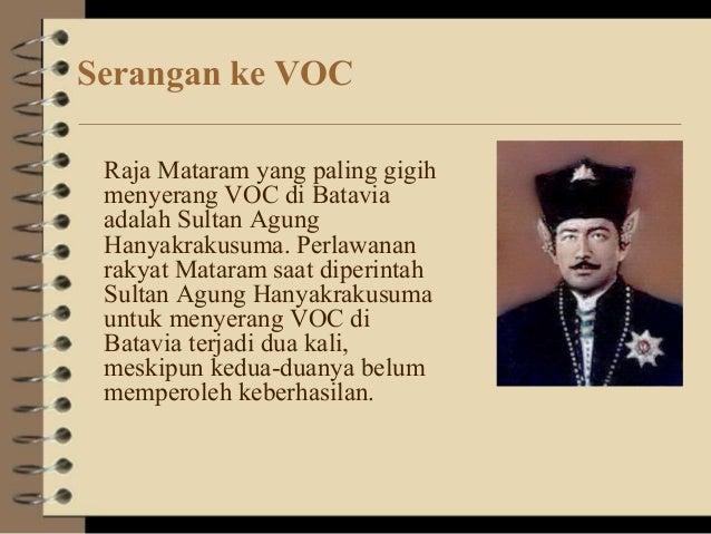 Voc Vs Mataram Voc Vs Mataram