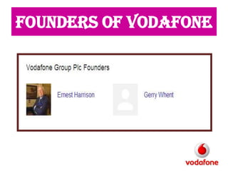FOUNDERS OF VODAFONE

 