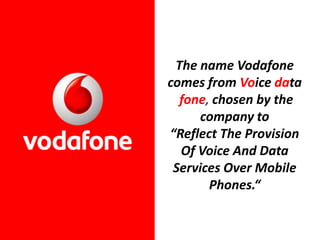 Vodafone Marketing Strategy