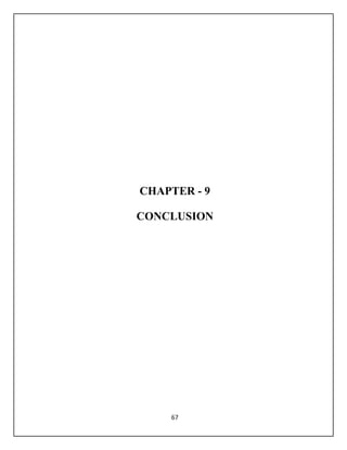 67
CHAPTER - 9
CONCLUSION
 