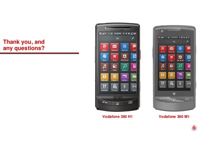 Vodafone 360 - User Experience Guidelines