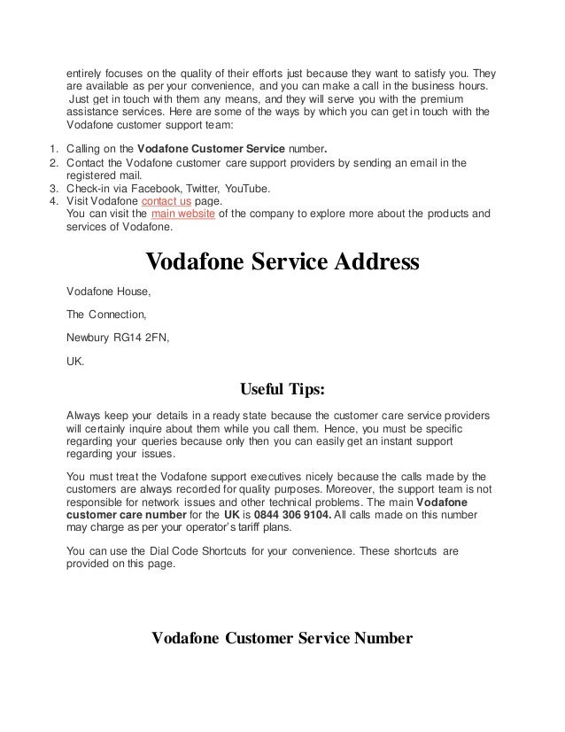 vodafone-customer-service