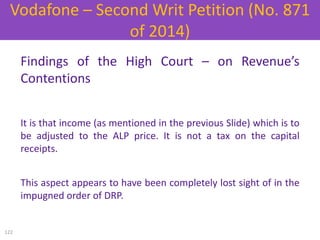 Findings of the High Court – on Revenue’s
Contentions
It is that income (as mentioned in the previous Slide) which is to
b...