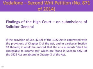 Findings of the High Court – on submissions of
Solicitor General
If the provision of Sec. 42 (2) of the 1922 Act is contra...