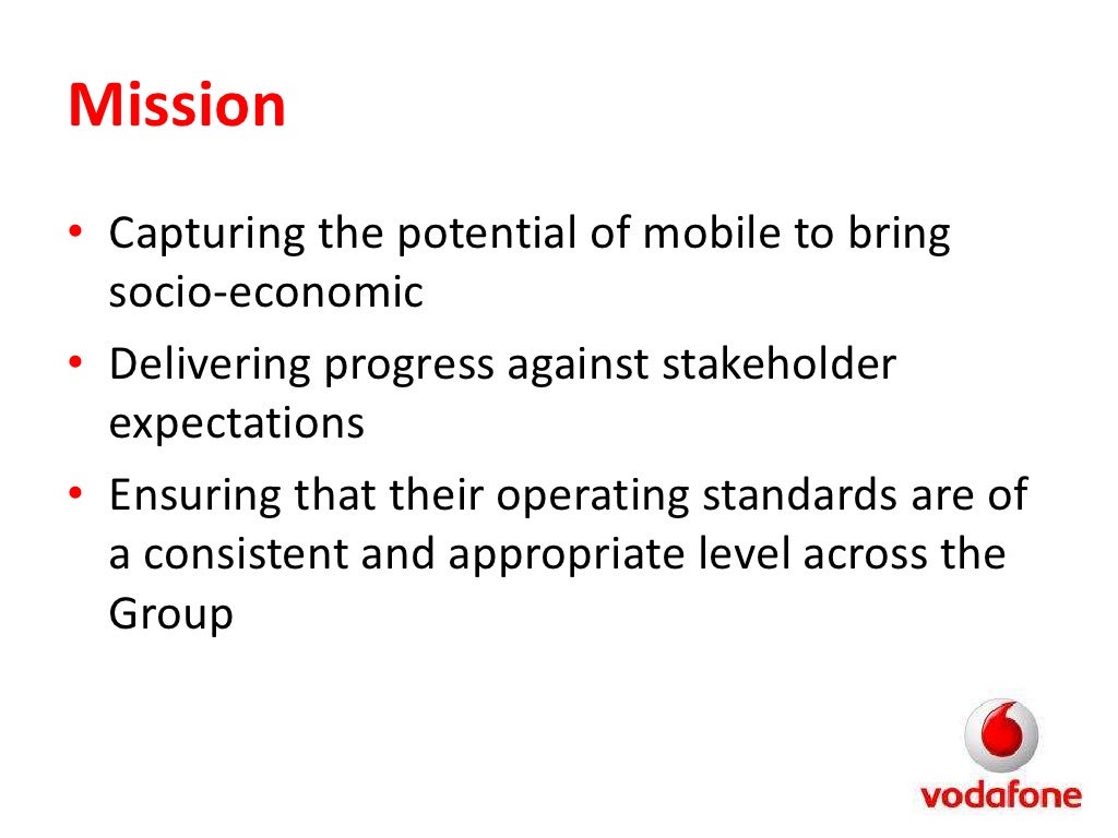 Vodafone Ppt