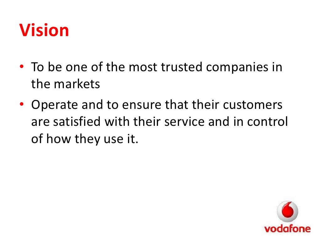 Vodafone Ppt