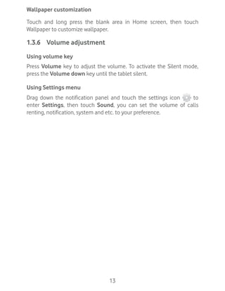 Vodafone Smart Tab 4G Manual / User Guide | PDF