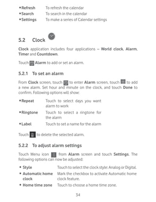 Vodafone Smart Tab 4G Manual / User Guide | PDF