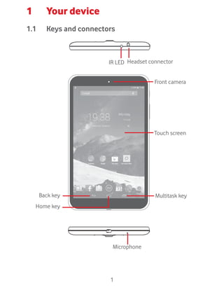 Vodafone Smart Tab 4G Manual / User Guide | PDF