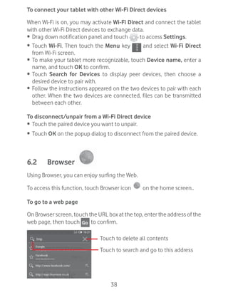Vodafone Smart Tab 4G Manual / User Guide | PDF