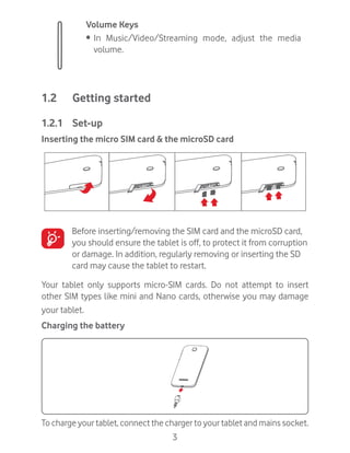 Vodafone Smart Tab 4G Manual / User Guide | PDF