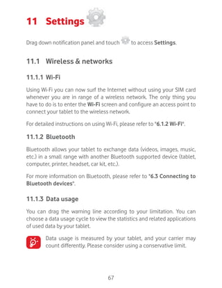 Vodafone Smart Tab 4G Manual / User Guide | PDF