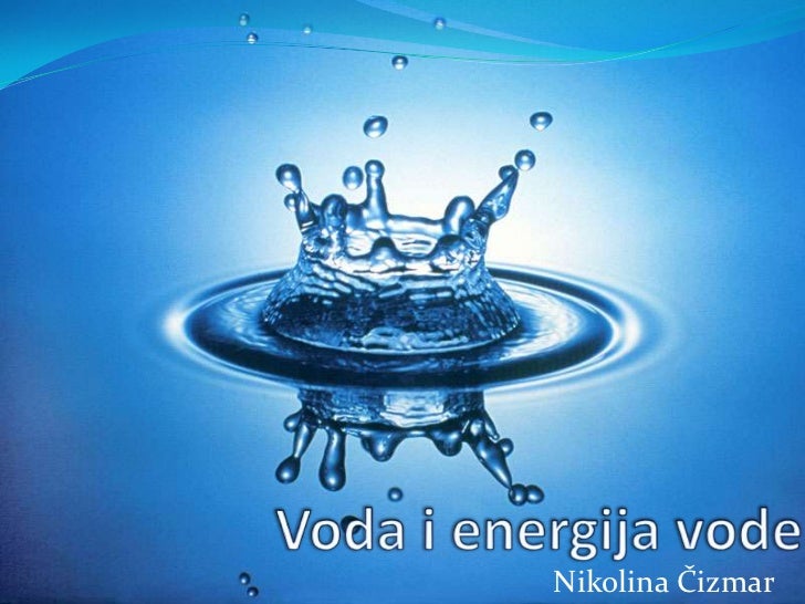 Voda i energija vode