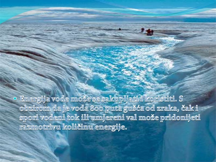Voda i energija vode