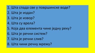 Vode na kopnu | PPT