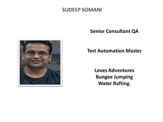 DNA of Automation - Sudeep Somani