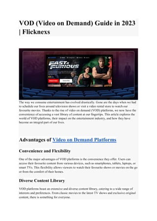 Vod Guide VOD (Video on Demand) Guide in 2023 _ Flicknexs.pdf