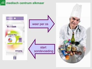 weer per os start sondevoeding 