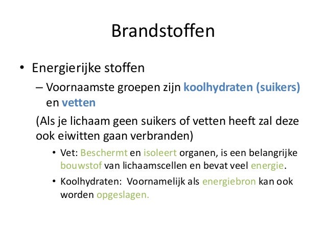 Voedingsstoffen