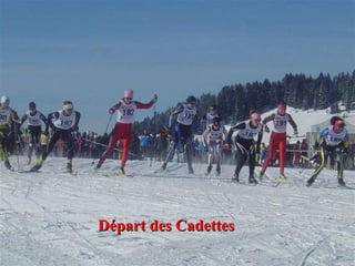Départ des Cadettes 