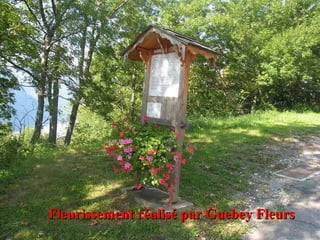 Fleurissement réalisé par Guebey Fleurs 