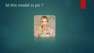 Id this model in pic ?
 