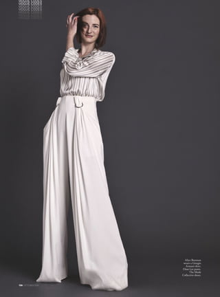 124 OCTOBER 2016
STYLIST:PETTACHUAHAIR:TAYLORJAMESREDMANMAKE-UP:PETERBEARD
PHOTOGRAPH:JAKETERREYDETAILSLASTPAGES
Venz Box’s enterprises are among the few that have been
successful in bridging the gap between fashion and technology.
She knows from her own experience it’s a challenging space. “I’ve
seen tech people try to build things for fashion, but there’s too
much nuance in fashion for it to work,” she explains. “You have
to create something that people need to use instead of want to use
[in fashion], and in order to do that you have to
actually have worked in the industry.”
For the many people around the world who,
like Venz Box, have craved a career in fashion,
RewardStyle has been able to make it a possibility
– even without being in New York. The Dallas
location, in fact, helped the company stay in
“stealth mode” for longer. “My fear was that if
we were in New York where the fashion and tech
scene is so huge, we would have had competitors
come about earlier who may have given us a run
for our money. We’ve been around for five years
and there hasn’t been anyone else who has been
able to catch up because we’ve had the time to
build an ecosystem.”
As for content creators, Venz Box wants RewardStyle to be
their business tool. “Their core competency is creating beautiful
and engaging content and we provide the business relationships
and all the technology and business consulting so that they can
be successful in creating the content.” She reports that a single
style influencer made more than US$300,000 in a week from
referring readers to products. “She’s a mum with three kids, so
she can stay at home with them … their college education will be
paid for. It’s life changing for these people and, honestly, that
totally gives me chills.” Zara Wong
Alice Brennan had never fancied herself much of a coder. “I had
no idea I wanted to do this. I went where the opportunities took
me,” says the 28-year-old CEO of software company SettleIn.
After graduating from Oxford University with a degree in
anthropology and archaeology, Brennan relocated from her
native Britain to Japan to help with disaster relief following the
2011 tsunami, a seemingly unlikely catalyst for a career in
coding. “We were cleaning out people’s houses and getting them
back on their feet, but after a while it was about the mental health
of people who had been affected by the tsunami. So then I got
interested in psycho-social intervention; how do you support a
group of people who have been traumatised in that way?” she
explains. “Anthropology is all about human behaviour, so in the
digital world it makes a lot of sense to have an anthropology
degree because you’re dealing with human behaviour and
population on a scale that we’ve never seen before.”
It was an unlikely intersection between social responsibility
and technology that saw Brennan freelance at digital and
humanitarian aid organisations in Australia before recognising
the lack of technological innovation within this realm. “What I
realised is that you have these incredibly skilled and experienced
people who weren’t using technology in the most useful way and
it’s just a big wasted opportunity. It could have been more efficient.”
And so, in late November last year, Brennan signed up for
Techfugees: a two-day hackathon aimed at solving some of the
problems refugees face on entry into Australia with a tech-
solution. Competing against other teams, Brennan along with
her teammates, subsequently won with their innovative
software. “The idea my team came up with was goal-setting,
because the refugee community is so diverse that you can’t
really come up with one solution that will meet everyone’s
“IT’S LIFE
CHANGING
FOR THESE
PEOPLEAND,
HONESTLY,
THAT
TOTALLY
GIVES ME
CHILLS”
“I had always been a tinkerer,” says Anastasia Cammaroto, BT
Financial Group’s chief information officer, telling Vogue a story
about how when she was six years old her parents caught her
opening up her broken talking doll to see how it worked.
Although she enjoyed literature and writing at school,
Cammaroto decided to pursue engineering as a university
student, drawn to the field for its “combination of creativity,
problem-solving and helping the community”. Since then her
expertise has taken her from working at an aluminium smelter in
Queensland, to the control room for the Sydney Harbour Tunnel
and her current role at BT Financial Group.
Had she noticed a smaller proportion of women studying
engineering? “Oh, yes, from day one enrolment,” she remembers.
“One of the things I started to realise was that as we progressed
through the degree, more women started dropping out. They
were transferring into business or choosing different areas of
study. There were maybe 20 of us that started and maybe 10 of
us that finished.” Today, as chief information officer, she oversees
600 people internationally who work together to devise and
strategise how technology needs to be developed and improved
for both staff and customers. “We have actually understood the
way people use technology in terms of solving their goals and
what is important to them.”
The change agent:
Anastasia Cammaroto
In her leading role at a top financial company,
Anastasia Cammaroto is a strong advocate for
gender diversity in the technology field.
Thirty-one per cent of the 600 employees are women – a ratio
higher than the national IT industry average of 28 per cent but
lower than what is desired and a percentage that’s predicted to
plummet as fewer women are graduating from IT-related degrees.
In an industry that seeks solutions for everyday and big-picture
concerns, that’s an issue. “We think about it in averages, so in
600,000 IT professionals, 28 per cent isn’t so bad,
but when you think about it in management
teams – three women out of 10 – the 28 per cent
statistic isn’t so good. It goes back to the question:
‘Why is gender diversity good?’ Because it creates
teams where people think differently about
problems; they bring their own skills and
experiences,” she explains.
Cammaroto pinpoints conversations parents
and educators need to have with their children.
“We pigeonhole kids way too early, and I can see
a world where that gap is going to be so much
smaller, but I think as parents and teachers we’ve
created a self-fulfilling prophecy that says girls are
better at humanities. I’m fascinated to see what
the next generation of girls is going to be because we’re having
conversations now that say: ‘You can be anything.’” ZW
The philanthropist:
Alice Brennan
Bringing her commitment to humanitarian work into
the digital space, Alice Brennan demonstrates the
power of technology to help improve lives.
▲
 