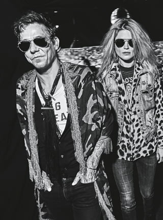 Boss dress, P.O.A.
Vintage T-shirt, $200,
from Storeroom
Vintage. Tate NY
earrings, $95. The
Family Jewels necklace,
on top, $210. Vintage
necklace, $980, from
Four Winds Gallery.
 