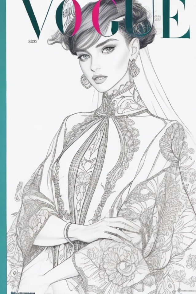 Vogue Coloring Book: A Fashionable Collection of Designs to Color | PDF