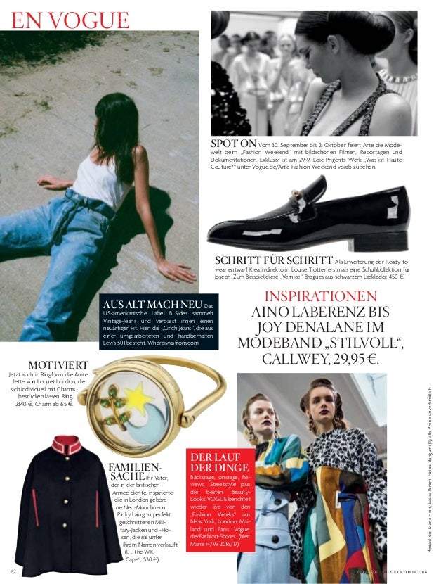 Dating vogue Muster
