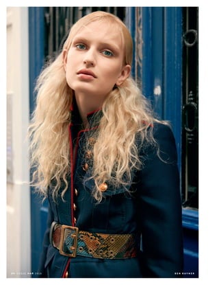 174 V O G U E М А Й 2 0 1 6 B E N R A Y N E R
 