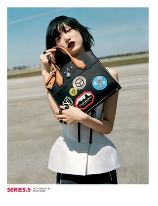 PHOTOGRAPHED BY
BRUCE WEBER
 