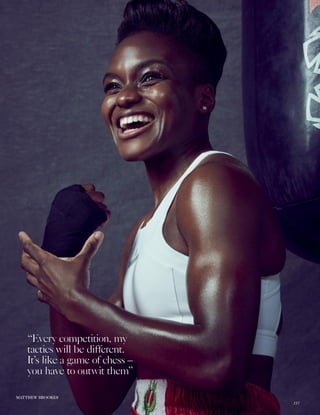 “Every competition, my
tactics will be different.
It’s like a game of chess –
you have to outwit them”
MATTHEW BROOKES
157
 